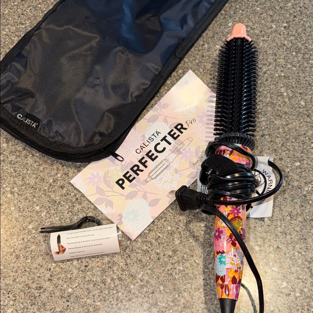 New calista perfector pro hair tool heated round brush
